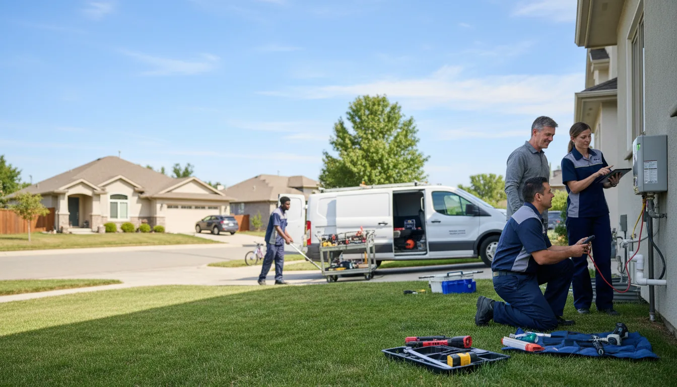 Tankless water heater service in Campbellsburg, KY